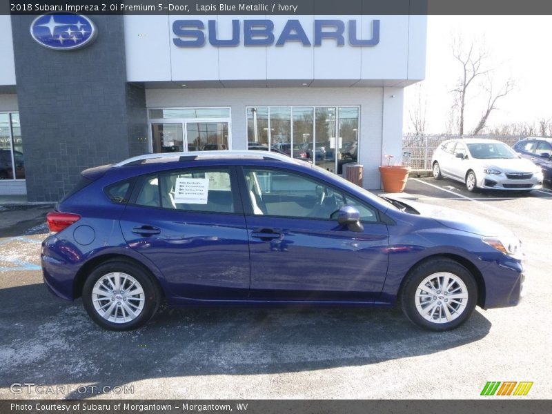 Lapis Blue Metallic / Ivory 2018 Subaru Impreza 2.0i Premium 5-Door