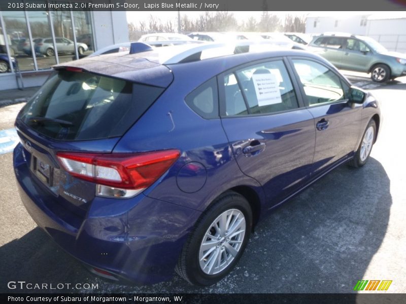 Lapis Blue Metallic / Ivory 2018 Subaru Impreza 2.0i Premium 5-Door