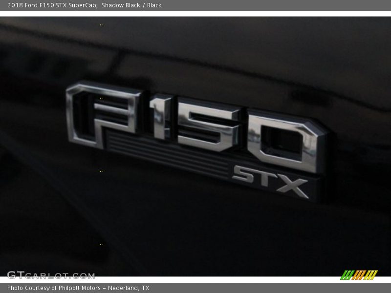 Shadow Black / Black 2018 Ford F150 STX SuperCab