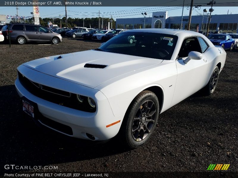 White Knuckle / Black 2018 Dodge Challenger GT AWD