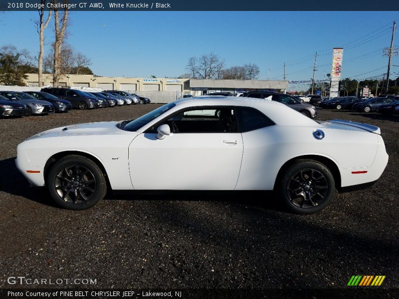 White Knuckle / Black 2018 Dodge Challenger GT AWD
