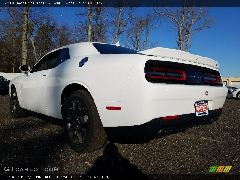 White Knuckle / Black 2018 Dodge Challenger GT AWD