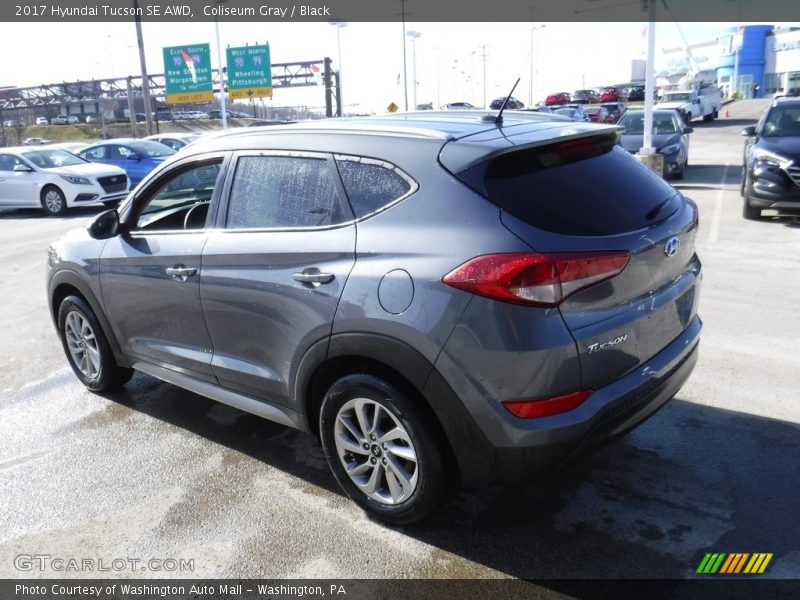 Coliseum Gray / Black 2017 Hyundai Tucson SE AWD