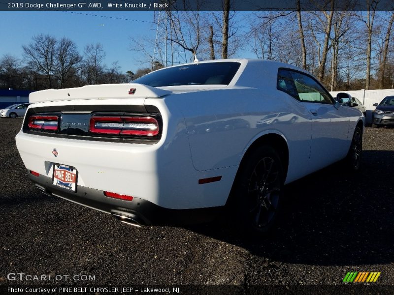 White Knuckle / Black 2018 Dodge Challenger GT AWD
