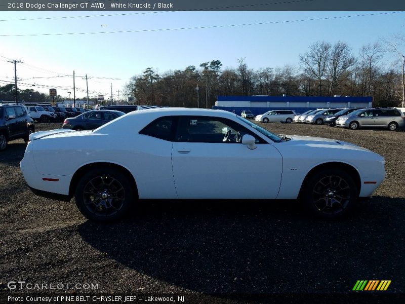 White Knuckle / Black 2018 Dodge Challenger GT AWD