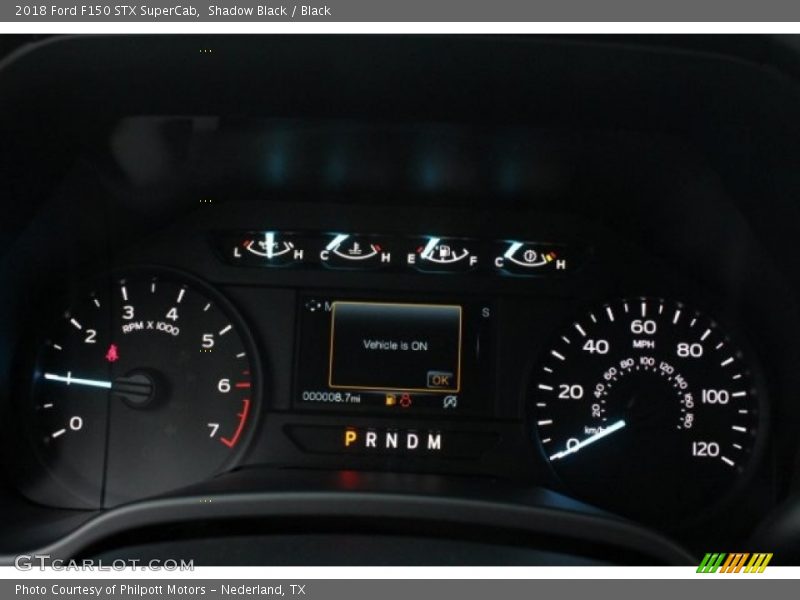 Shadow Black / Black 2018 Ford F150 STX SuperCab