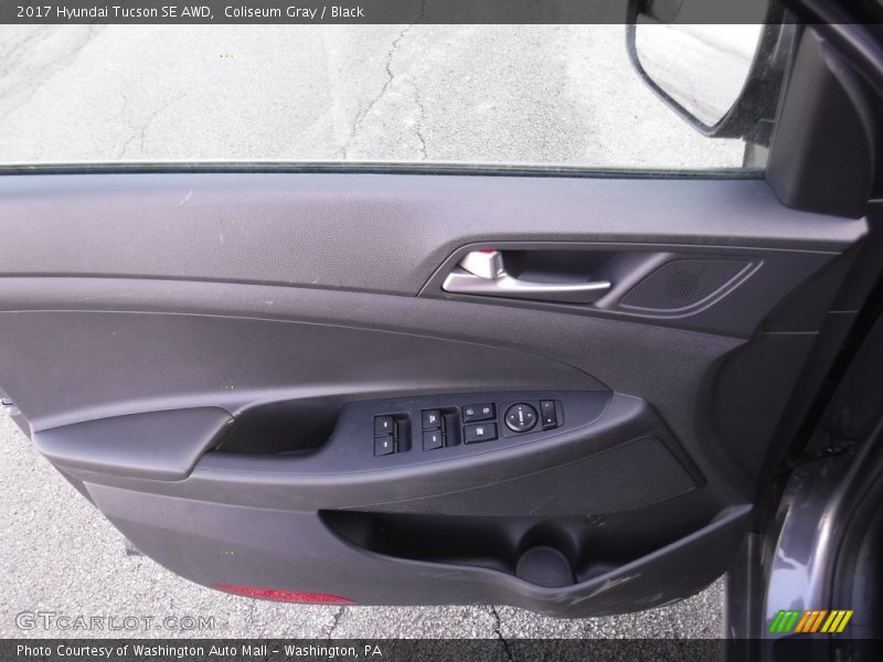 Coliseum Gray / Black 2017 Hyundai Tucson SE AWD