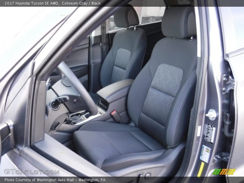 Coliseum Gray / Black 2017 Hyundai Tucson SE AWD