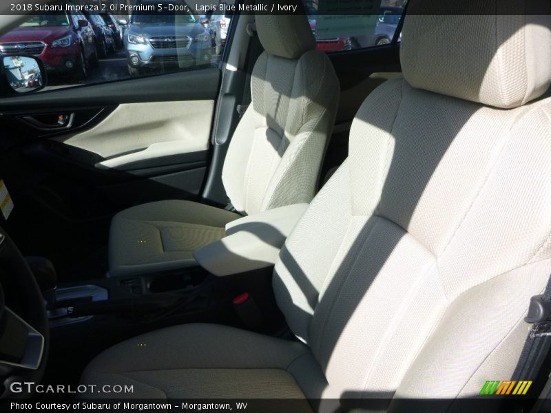 Lapis Blue Metallic / Ivory 2018 Subaru Impreza 2.0i Premium 5-Door