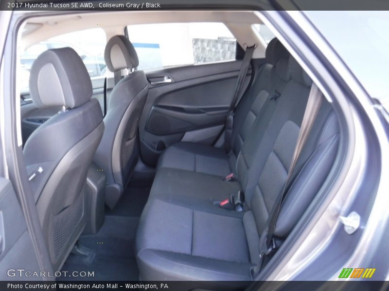 Coliseum Gray / Black 2017 Hyundai Tucson SE AWD
