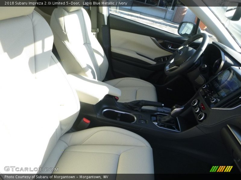Lapis Blue Metallic / Ivory 2018 Subaru Impreza 2.0i Limited 5-Door