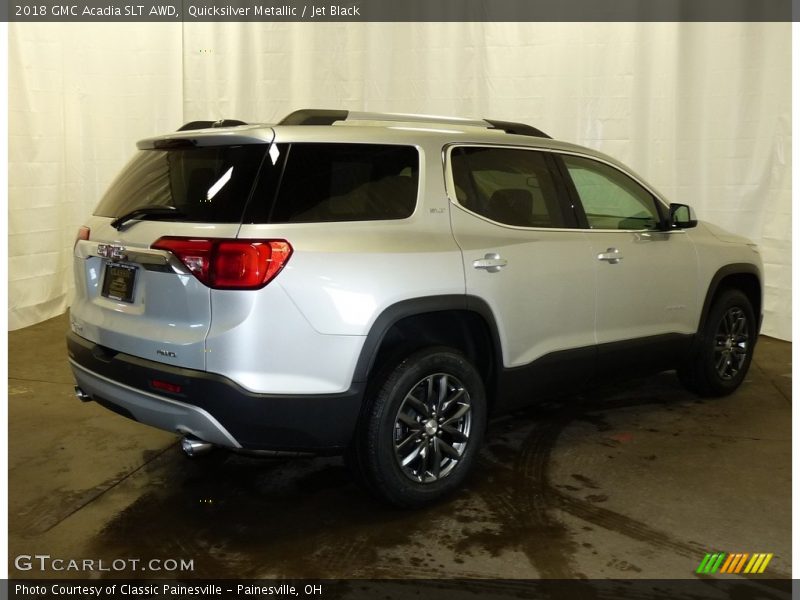 Quicksilver Metallic / Jet Black 2018 GMC Acadia SLT AWD