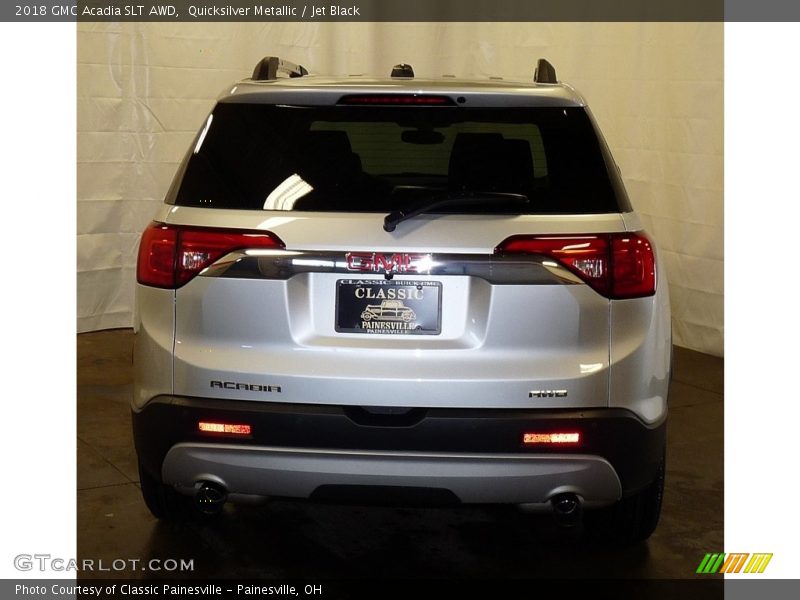 Quicksilver Metallic / Jet Black 2018 GMC Acadia SLT AWD