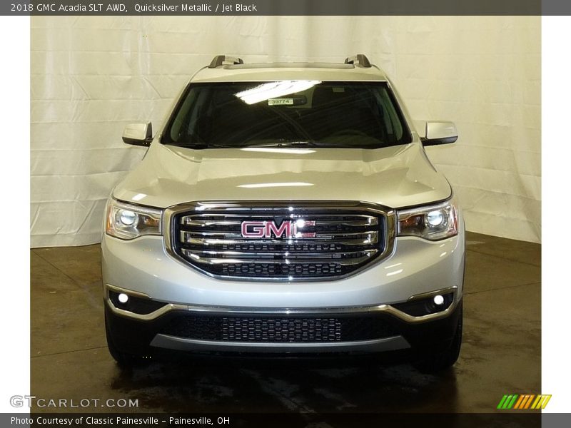 Quicksilver Metallic / Jet Black 2018 GMC Acadia SLT AWD