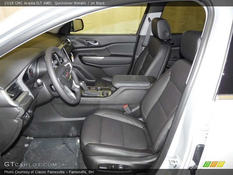 Quicksilver Metallic / Jet Black 2018 GMC Acadia SLT AWD