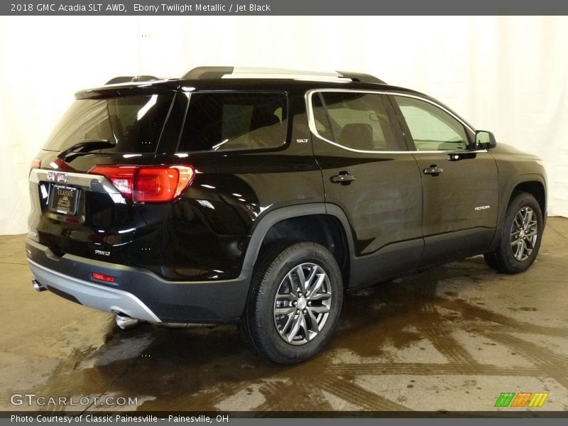 Ebony Twilight Metallic / Jet Black 2018 GMC Acadia SLT AWD