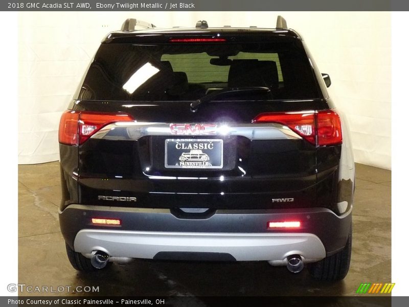 Ebony Twilight Metallic / Jet Black 2018 GMC Acadia SLT AWD