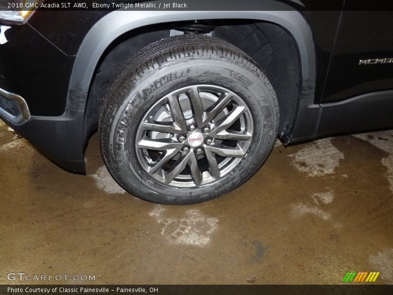Ebony Twilight Metallic / Jet Black 2018 GMC Acadia SLT AWD