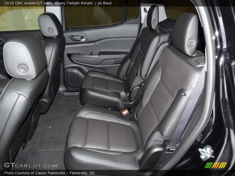 Ebony Twilight Metallic / Jet Black 2018 GMC Acadia SLT AWD