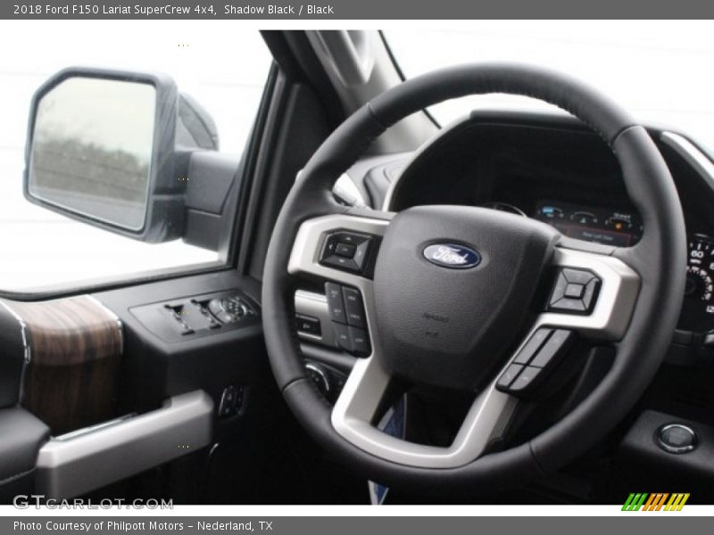 Shadow Black / Black 2018 Ford F150 Lariat SuperCrew 4x4