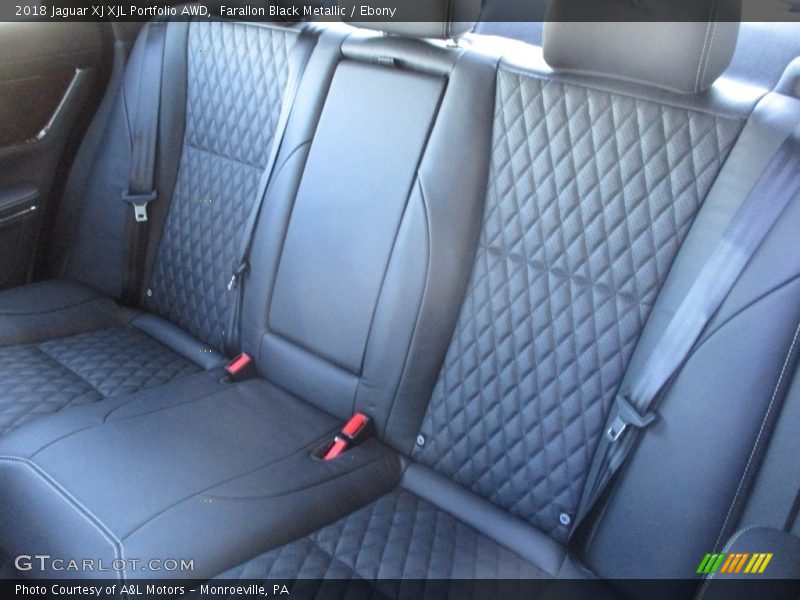 Rear Seat of 2018 XJ XJL Portfolio AWD