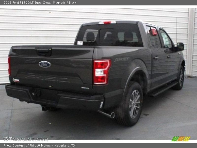 Magnetic / Black 2018 Ford F150 XLT SuperCrew
