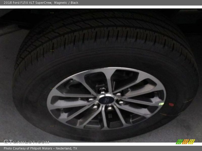 Magnetic / Black 2018 Ford F150 XLT SuperCrew