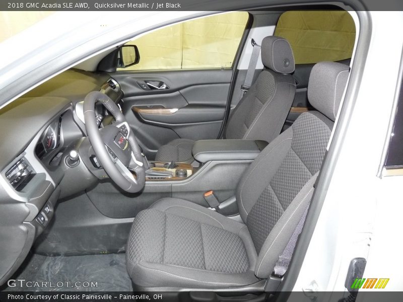 Quicksilver Metallic / Jet Black 2018 GMC Acadia SLE AWD
