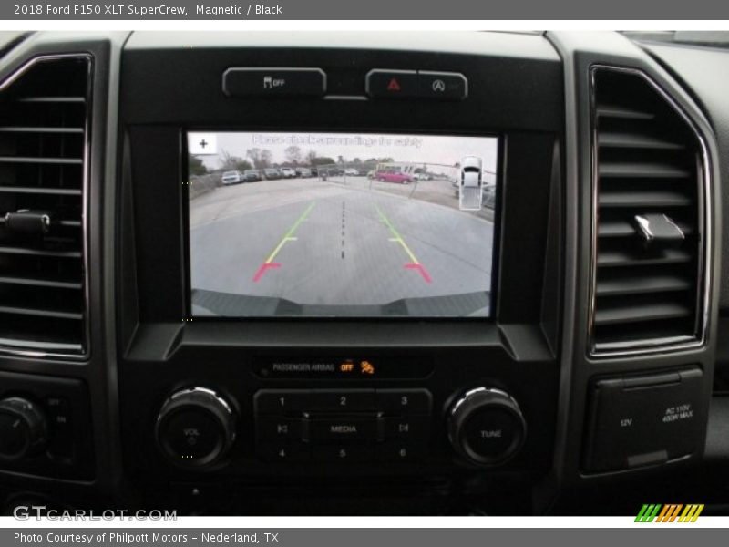Magnetic / Black 2018 Ford F150 XLT SuperCrew