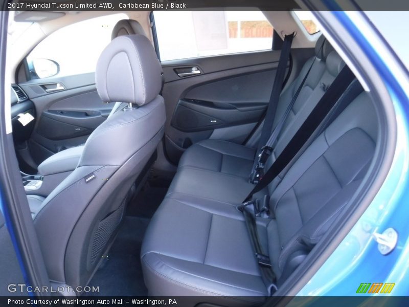 Caribbean Blue / Black 2017 Hyundai Tucson Limited AWD