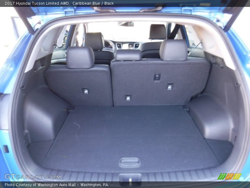 Caribbean Blue / Black 2017 Hyundai Tucson Limited AWD