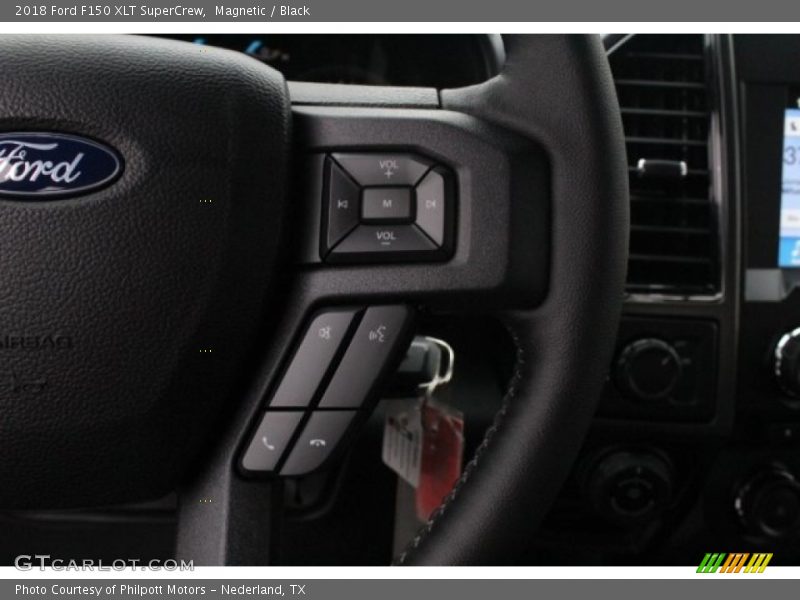 Magnetic / Black 2018 Ford F150 XLT SuperCrew