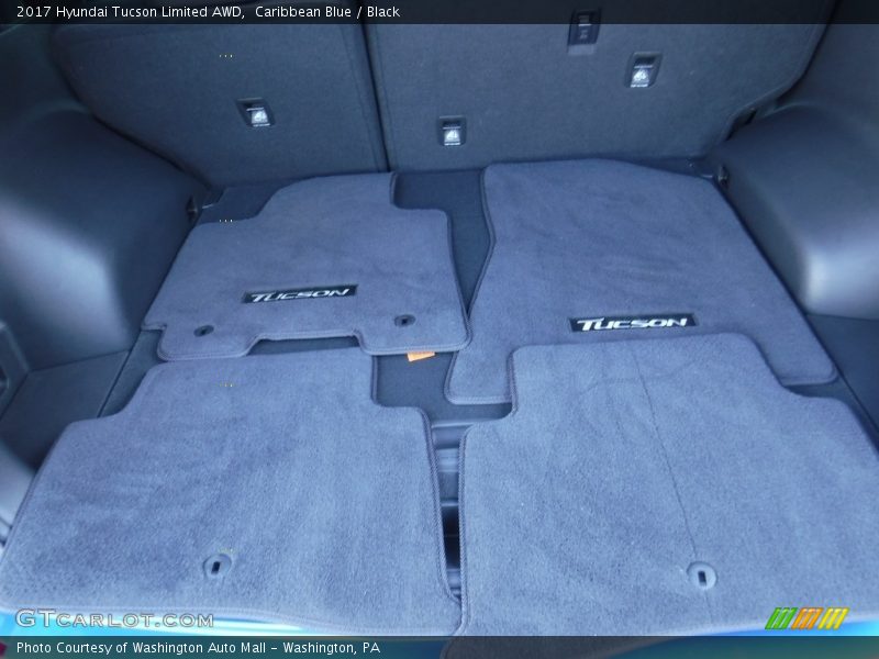 Caribbean Blue / Black 2017 Hyundai Tucson Limited AWD