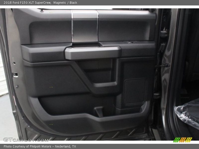 Magnetic / Black 2018 Ford F150 XLT SuperCrew