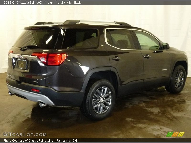 Iridium Metallic / Jet Black 2018 GMC Acadia SLT AWD