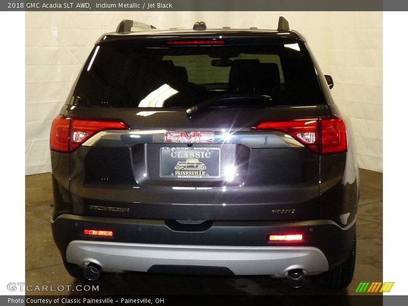 Iridium Metallic / Jet Black 2018 GMC Acadia SLT AWD