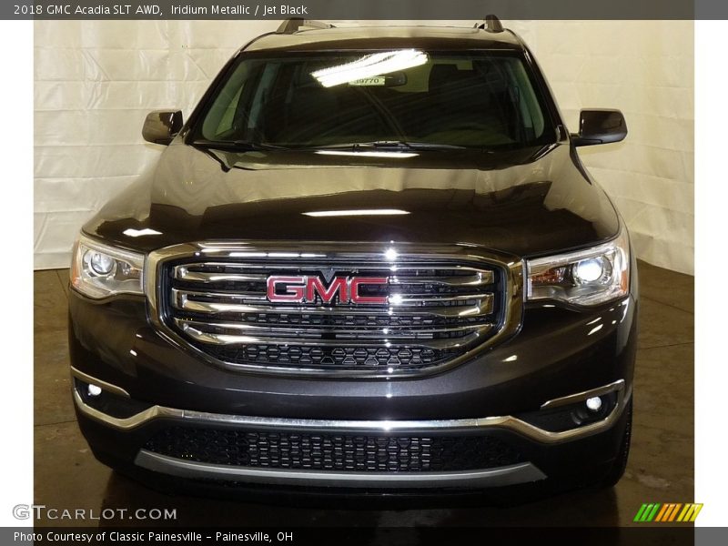 Iridium Metallic / Jet Black 2018 GMC Acadia SLT AWD