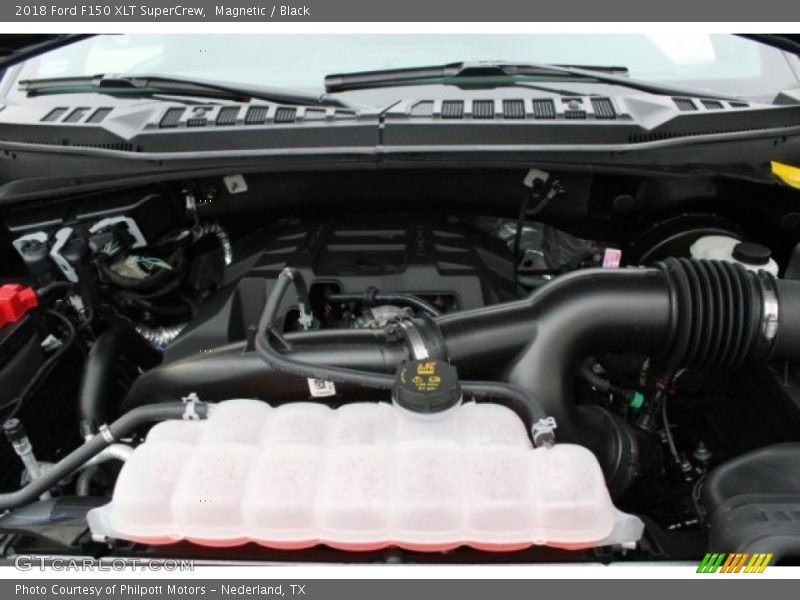 Magnetic / Black 2018 Ford F150 XLT SuperCrew