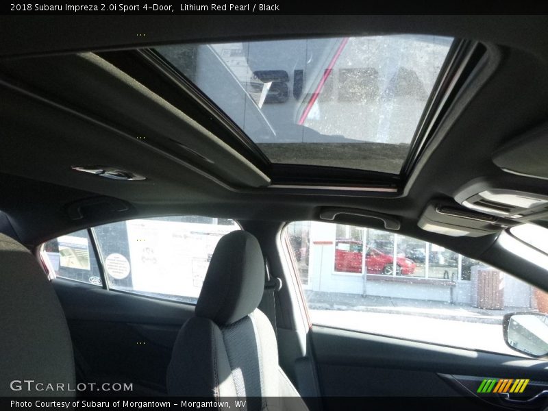 Lithium Red Pearl / Black 2018 Subaru Impreza 2.0i Sport 4-Door