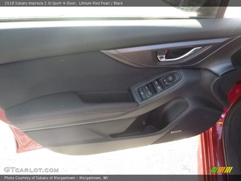 Lithium Red Pearl / Black 2018 Subaru Impreza 2.0i Sport 4-Door