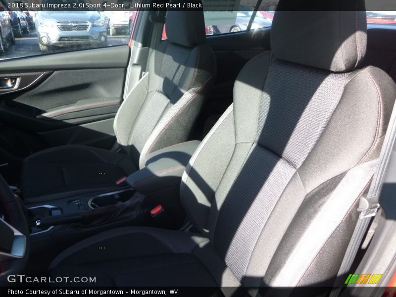 Lithium Red Pearl / Black 2018 Subaru Impreza 2.0i Sport 4-Door