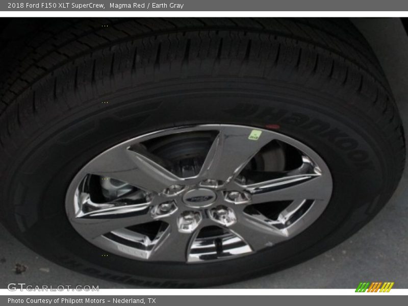 Magma Red / Earth Gray 2018 Ford F150 XLT SuperCrew