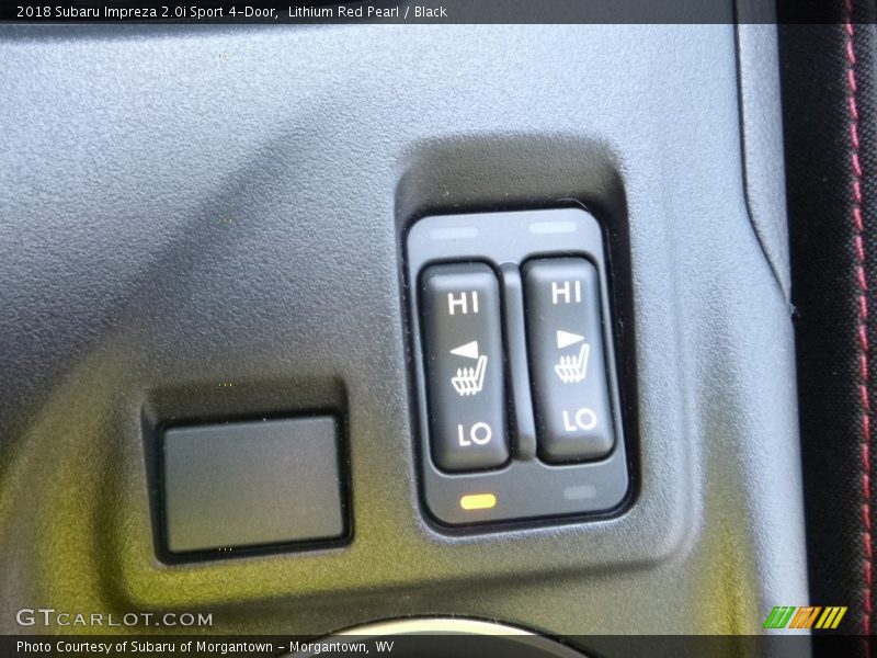 Lithium Red Pearl / Black 2018 Subaru Impreza 2.0i Sport 4-Door