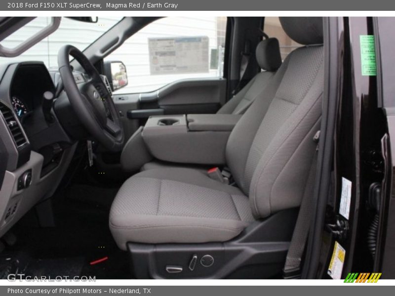 Magma Red / Earth Gray 2018 Ford F150 XLT SuperCrew
