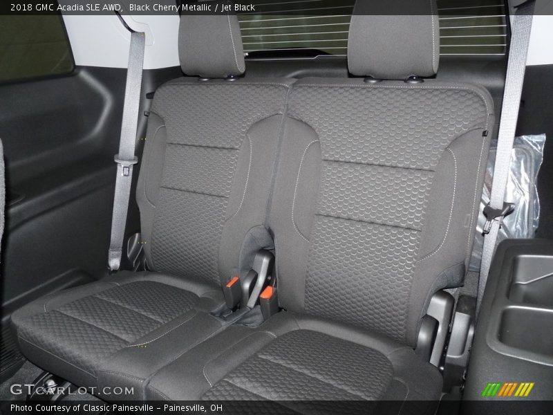 Black Cherry Metallic / Jet Black 2018 GMC Acadia SLE AWD