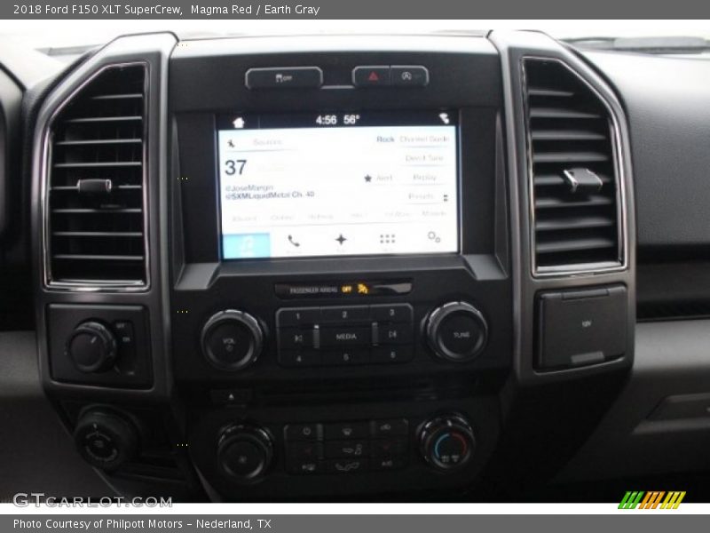 Magma Red / Earth Gray 2018 Ford F150 XLT SuperCrew