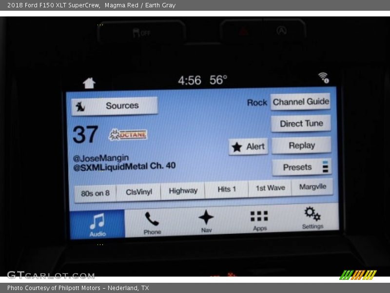 Magma Red / Earth Gray 2018 Ford F150 XLT SuperCrew