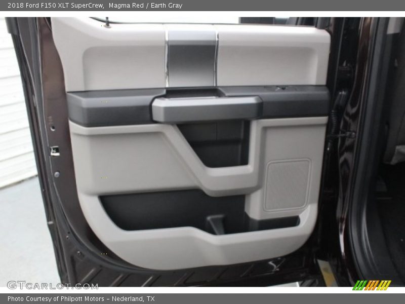 Magma Red / Earth Gray 2018 Ford F150 XLT SuperCrew