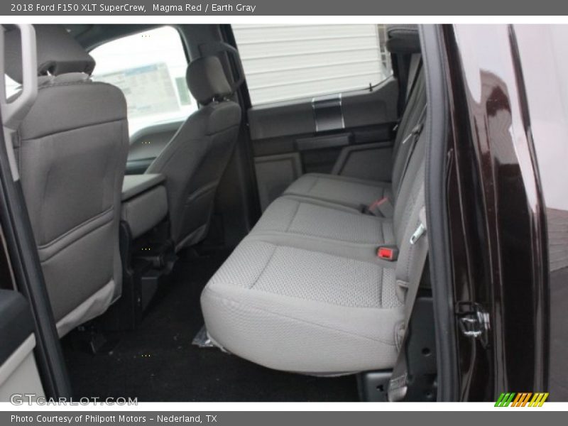 Magma Red / Earth Gray 2018 Ford F150 XLT SuperCrew