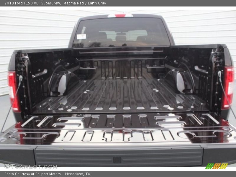 Magma Red / Earth Gray 2018 Ford F150 XLT SuperCrew
